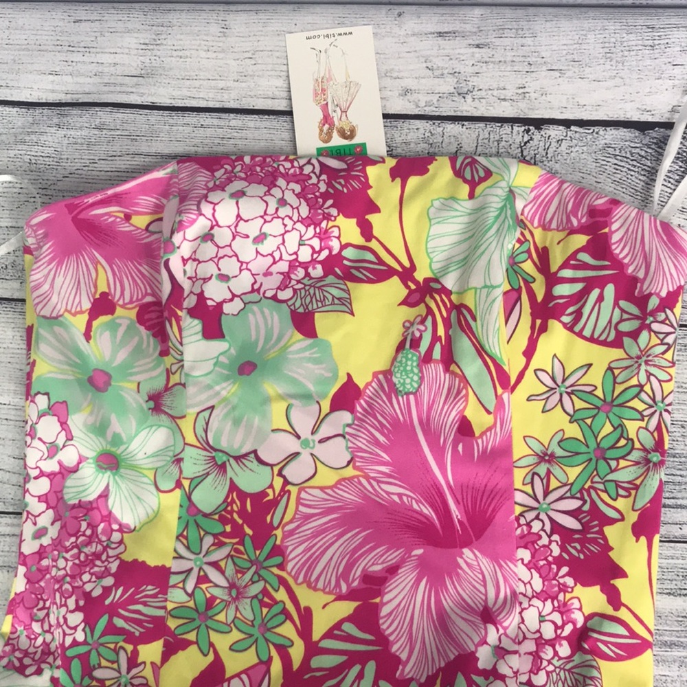 NWT-TIBI-Strapless Floral Dress - Picture 12 of 12